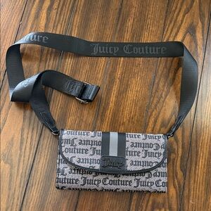 Juicy Couture Black and Gray crossbody